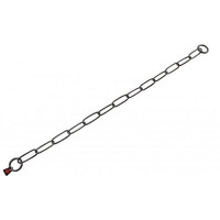 Нашийник-ланцюг Sprenger Long Link для собак, з широким ланкою, чорна сталь, 3 мм, 58 см Нашийник-ланцюг Sprenger Long Link для собак, з широким ланкою, чорна сталь, 3 мм, 58 см
