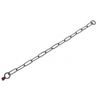 Нашийник-ланцюг Sprenger Long Link для собак, з широким ланкою, чорна сталь, 3 мм, 66 см Нашийник-ланцюг Sprenger Long Link для собак, з широким ланкою, чорна сталь, 3 мм, 66 см