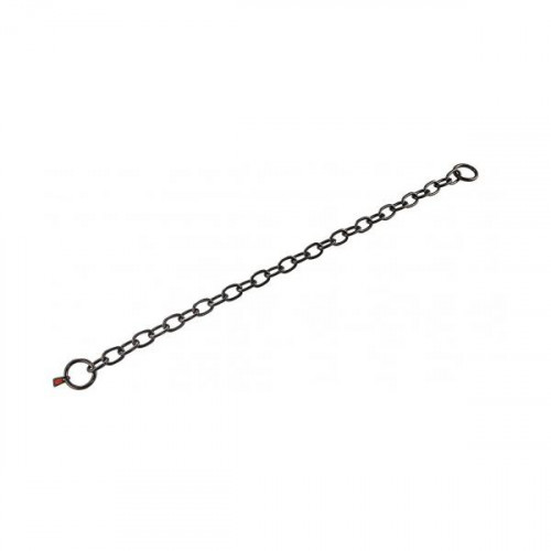 Нашийник Sprenger Long Link для собак, з середньою ланкою, чорна сталь, 4 мм, 74 см