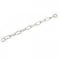 Нашийник Sprenger Extra Long Link для собак, з широким ланкою, хромована сталь, 4 мм, 84 см
