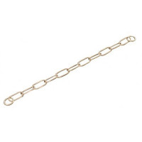 Нашийник Sprenger Extra Long Link для собак, з широким ланкою, куроганная сталь, 4 мм, 67 см