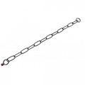 Нашийник Sprenger Extra Long Link для собак, з широким ланкою, чорна сталь, 4 мм, 76 см