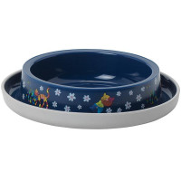 Миска Moderna Trendy Dinner Friends Forever для кошек, черничная, 210 мл, d-15 см Миска Moderna Trendy Dinner Friends Forever для кошек, черничная, 210 мл, d-15 см
