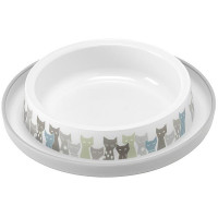 Миска Moderna Trendy Dinner Maasai для котів, 210 мл, d-15.5 см Миска Moderna Trendy Dinner Maasai для котів, 210 мл, d-15.5 см