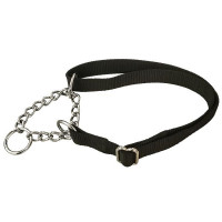 Нейлоновый ошейник-удавка Pet Pro для собак, регулируемый, черный, 35-50 см×20 мм Нейлоновый ошейник-удавка Pet Pro для собак, регулируемый, черный, 35-50 см×20 мм