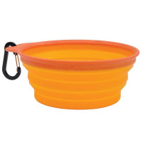 Складна миска Remington Collapsible Travel Bowl для собак і котів, з карабіном, силікон, 600 мл Складна миска Remington Collapsible Travel Bowl для собак і котів, з карабіном, силікон, 600 мл