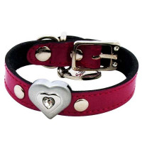 Нашийник Shiboo Heart-to-Heart Clear для собак, рожевий, 25 см/1.5 см Нашийник Shiboo Heart-to-Heart Clear для собак, рожевий, 25 см/1.5 см