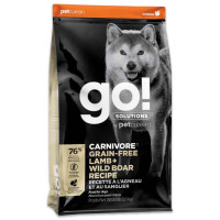 Сухой корм GO! Solutions Carnivore беззерновой, для собак и щенков, с ягненком и диким кабаном, 1.59 кг Сухой корм GO! Solutions Carnivore беззерновой, для собак и щенков, с ягненком и диким кабаном, 1.59 кг
