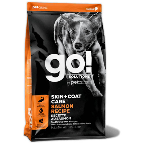 Сухий корм GO! Solutions Skin & Coat Care Salmon для собак і цуценят, з лососем і вівсянкою, 1.59 кг