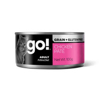 Консервы GO! Grain Free Chicken Pate, беззерновой влажный корм, для кошек, 100 г Консервы GO! Grain Free Chicken Pate, беззерновой влажный корм, для кошек, 100 г