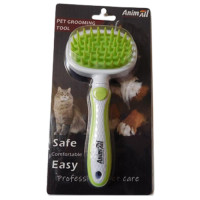 Силиконовая расческа AnimAll Groom, зеленая Силиконовая расческа AnimAll Groom, зеленая