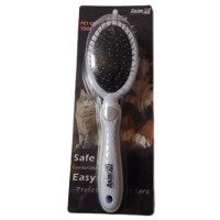 Расческа-щетка 2 в 1 AnimAll Groom, серая Расческа-щетка 2 в 1 AnimAll Groom, серая