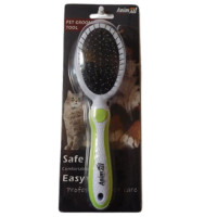 Гребінець-щітка 2 в 1 AnimAll Groom, зелена Гребінець-щітка 2 в 1 AnimAll Groom, зелена
