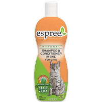 Шампунь и кондиционер Espree Shampoo'N Conditioner In One for Cats в одном флаконе, 355 мл Шампунь и кондиционер Espree Shampoo'N Conditioner In One for Cats в одном флаконе, 355 мл