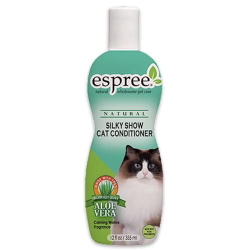 Кондиціонер Espree Silky Show Cat для котів виставковий, полегшує укладання вовняного покриву, 355 мл