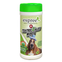 Салфетки Espree Tea Tree&Aloe Wipes заживление ран, 50 шт Салфетки Espree Tea Tree&Aloe Wipes заживление ран, 50 шт