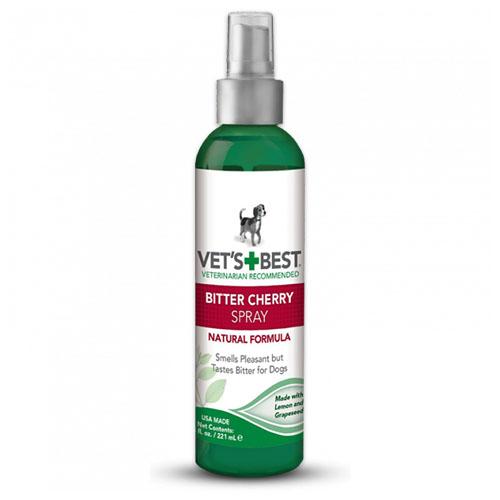 Спрей Vet`s Best Bitter Cherry Spray антигрызин для собак, 221 мл