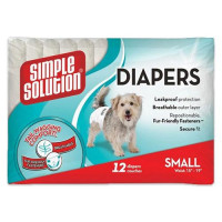 Гігієнічні підгузники для тварин Simple Solution Disposable Diapers Small, 30 шт Гігієнічні підгузники для тварин Simple Solution Disposable Diapers Small, 30 шт