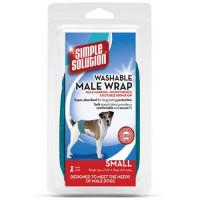 Вологовбирний гігієнічний поясок для псів Simple Solution Washable Male Wrap Small Вологовбирний гігієнічний поясок для псів Simple Solution Washable Male Wrap Small