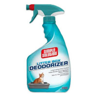 Дезодоруючий засіб Simple Solution Deodorizer для чищення та усунення запахів в котячих туалетах, 480 мл Дезодоруючий засіб Simple Solution Deodorizer для чищення та усунення запахів в котячих туалетах, 480 мл