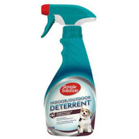 Спрей Simple Solution Indoor, Outdoor Deterrent для отучения собак и щенков от вредных привычек, 473 мл Спрей Simple Solution Indoor, Outdoor Deterrent для отучения собак и щенков от вредных привычек, 473 мл