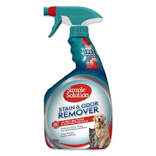 Спрей Simple Solution Stain & Odor для нейтралізації запахів і плям для домашніх тварин, 945 мл