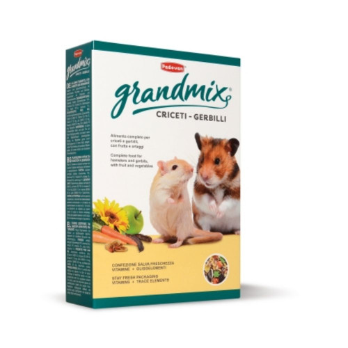 Корм Padovan GrandMix Criceti для хомяков и мышей, 400 г
