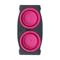 Миска Dexas Double Feeder с регулируемой высотой, для собак, розовая, 960 мл Миска Dexas Double Feeder с регулируемой высотой, для собак, розовая, 960 мл