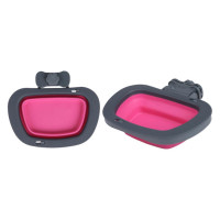 Миска для клетки Dexas Kennel Bowl для собак и кошек, розовая, 600 мл Миска для клетки Dexas Kennel Bowl для собак и кошек, розовая, 600 мл