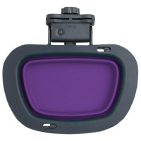 Миска для клетки Dexas Kennel Bowl для собак и кошек, фиолетовая, 600 мл Миска для клетки Dexas Kennel Bowl для собак и кошек, фиолетовая, 600 мл