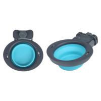Миска для клітини Dexas Kennel Bowl для собак і котів, блакитна, 240 мл Миска для клітини Dexas Kennel Bowl для собак і котів, блакитна, 240 мл