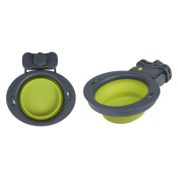 Миска для клітини Dexas Kennel Bowl для собак і котів, зелена, 240 мл Миска для клітини Dexas Kennel Bowl для собак і котів, зелена, 240 мл