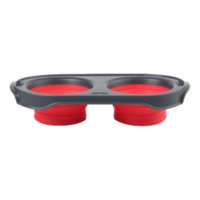 Миска Dexas Pet Feeder складная миска, для собак, красная, 240 мл Миска Dexas Pet Feeder складная миска, для собак, красная, 240 мл