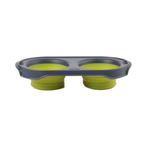 Миска Dexas Pet Feeder складная миска, для собак, зеленая, 600 мл