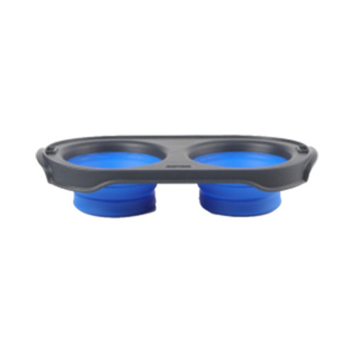 Миска Dexas Pet Feeder складна миска, для собак, синя, 600 мл