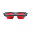 Миска Dexas Pet Feeder складна миска, для собак, червона, 600 мл