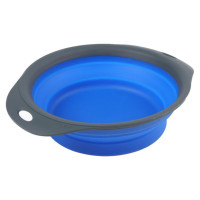 Миска Dexas Collapsible Pet Bowl для собак и кошек, синяя, 720 мл Миска Dexas Collapsible Pet Bowl для собак и кошек, синяя, 720 мл