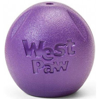 Игрушка West Paw Rando Large Eggplant для собак, 9 см Игрушка West Paw Rando Large Eggplant для собак, 9 см