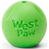 Игрушка West Paw Rando Small Jungle Green для собак, 6 см Игрушка West Paw Rando Small Jungle Green для собак, 6 см