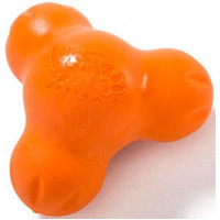 Игрушка West Paw Tux Small Tangerine для собак, 10 см Игрушка West Paw Tux Small Tangerine для собак, 10 см