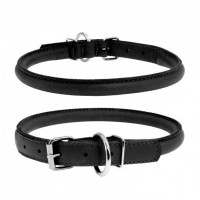Ошейник Waudog Soft круглый, диаметр 13 мм, длина 45-53 см, черный Ошейник Waudog Soft круглый, диаметр 13 мм, длина 45-53 см, черный