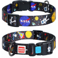Нашийник Waudog Nylon з малюнком "NASA" ширина 25 мм, довжина 35-58 см Нашийник Waudog Nylon з малюнком "NASA" ширина 25 мм, довжина 35-58 см