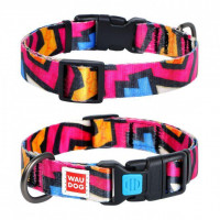 Нашийник Waudog Nylon з малюнком "Графіті" ширина 20 мм, довжина 24-40 см Нашийник Waudog Nylon з малюнком "Графіті" ширина 20 мм, довжина 24-40 см