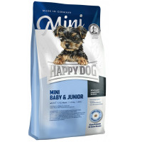 Сухий корм Happy Dog Mini Baby & Junior для цуценят дрібних порід, від 4 до 12 тижнів, зі смаком птиці, 8 кг Сухий корм Happy Dog Mini Baby & Junior для цуценят дрібних порід, від 4 до 12 тижнів, зі смаком птиці, 8 кг