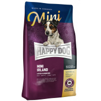 Сухий корм Happy Dog Mini Irland для дорослих собак дрібних порід з проблемами шкіри і шерсті, з лососем, 8 кг Сухий корм Happy Dog Mini Irland для дорослих собак дрібних порід з проблемами шкіри і шерсті, з лососем, 8 кг
