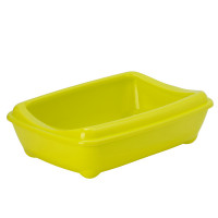 Туалет Moderna Mini Arist-O-Tray для кішок, з бортиком, салатовий, 50 х 38 х 14 см Туалет Moderna Mini Arist-O-Tray для кішок, з бортиком, салатовий, 50 х 38 х 14 см