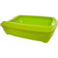 Туалет Moderna Arist-O-Tray Jumbo с бортиком для кошек, киви, 57×43×16.3 см Туалет Moderna Arist-O-Tray Jumbo с бортиком для кошек, киви, 57×43×16.3 см