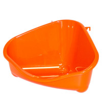 Туалет Moderna Pet`s Corner Medium для гризунів кутовий, кобальт синій, 35 х 24 х 19 см Туалет Moderna Pet`s Corner Medium для гризунів кутовий, кобальт синій, 35 х 24 х 19 см