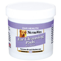 Влажные салфетки Nutri-Vet Feline Ear Wipe для гигиены ушей для собак, 90 шт Влажные салфетки Nutri-Vet Feline Ear Wipe для гигиены ушей для собак, 90 шт