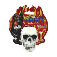 Іграшка череп Vip Products Skull для собак, біла, 10 х 6,4 х 7,6 см Іграшка череп Vip Products Skull для собак, біла, 10 х 6,4 х 7,6 см